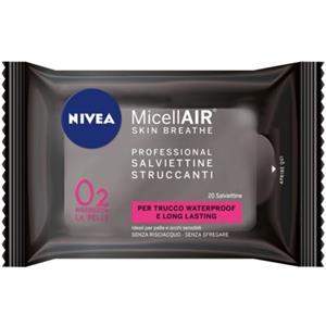 Nivea Micellair Skin Breathe Professional 20 Salviette Struccanti