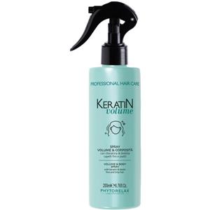 Phytorelax Keratin Volume Spray - Volume e Corposità per Capelli Fini e Piatti