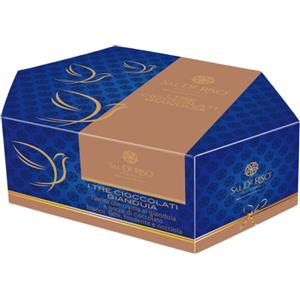 Sal De Riso Colomba Sal De Riso I Tre Cioccolati Gianduia 1 Kg Con Gocce Di Cioccolato