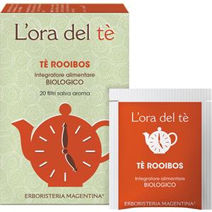 Erboristeria Magentina Tè Rooibos Bio - 20 Filtri da 30 g, Integratore Antiossidante e per il Benessere Intestinale