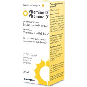 Metagenics Vitamina D Liquido 30ml - Supporta il sistema immunitario e la salute delle ossa