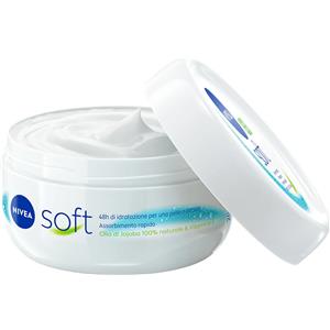 Nivea Soft Crema Idratante 200ml - Idratazione Intensa per Viso, Mani e Corpo con Olio di Jojoba e Vitamina E