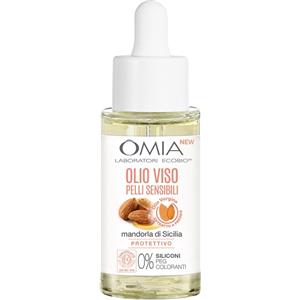 Omia Olio Viso Mandorla di Sicilia 30 ml - Trattamento Lenitivo e Idratante per Pelli Sensibili
