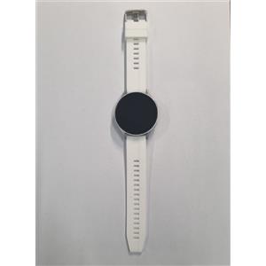 Samsung SMARTWATCH SAMSUNG GALAXY WATCH 6 44 MM SM R940 CASSA SILVER CINTURINO BIANCO