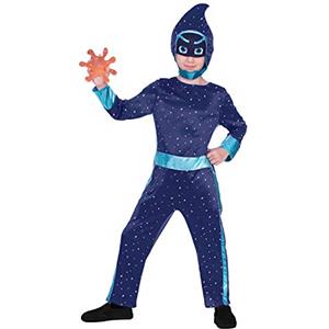 amscan (9904234) Child Boys PJ Masks Night Ninja Costume (3-4yr)