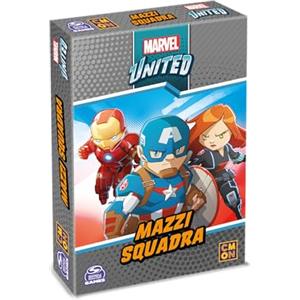 Asmodee Marvel United - Mazzi Squadra, Espansione Gioco da Tavolo, 1-5 Giocatori, 14+ Anni, Edizione in Italiano