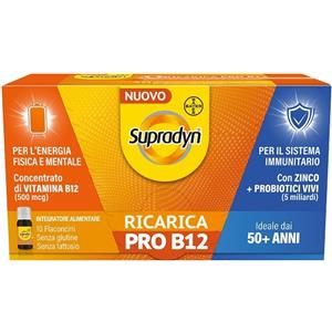 BAYER SpA SUPRADYN RICARICA PRO B12 10 FLACONCINI