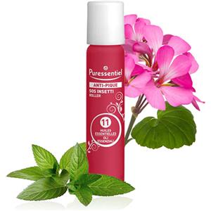 Puressentiel SOS Insetti Roll On Multi-Lenitivo Bio 5ml - Lenitivo per Punture di Insetti con Oli Essenziali