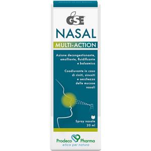 Prodeco Pharma GSE Nasal Multi-Action 20ml - Soluzione Decongestionante Nasale con Aloe Vera e Olio Essenziale di Arancio