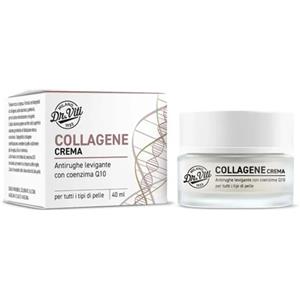 Dr. Viti Crema Collagene Antirughe 40ml - Idratante e Levigante con Biopeptidi e Acido Ialuronico