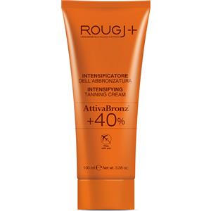 Rougj Attiva Bronz 40% - Crema Viso e Corpo Intensificatore Abbronzatura 100 ml