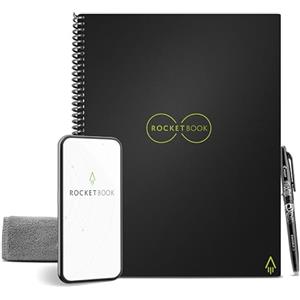Rocketbook Core - A5, Punteggiato, 16 pagg (32 facciate)
