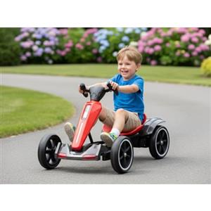 WITIT INTERIORS WITIT Moto Motore Auto Automobile Macchina elettrica per Bambini Bambino Bambina Radiocomandata Rossa o Bianca F1-2025 12V 4,5 AH 2 Motori 390W Bluetooth, LED, Telecomando carico Max 30 kg (Rosso)