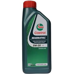 LUBRIALPHA Olio motore 5w20 auto benzina lubrificante Castrol Magnatec Stop Start 5w20 E con Portachiavi Cavatappi conf. 5x1lt