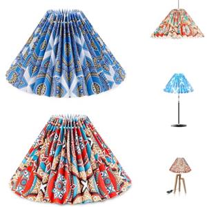 xtemtoamz Paralume Abat Jour, Paralume Lampada da Terra, paralume Moderno per Lampada da Tavolo, Paralumi per Lampade per Camera da Letto, Sala da Pranzo, Soggiorno, 2 Pezzi