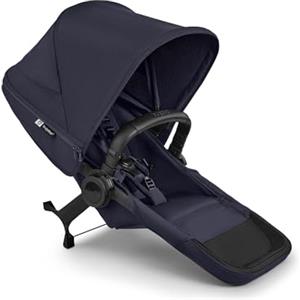 Bugaboo Donkey 6 Fratellare kit di Conversione per Carrozzina, Trasforma il Donkey 6 Singolo in un Passeggino Fratellare per Neonati e Bambini, Carrozzina Doppia con Seduta Reversibile, Deep Indigo