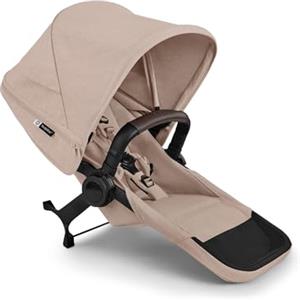 Bugaboo Donkey 6 Fratellare kit Conversione per Carrozzina, Trasforma il Donkey 6 Singolo in Passeggino Fratellare per Neonati e Bambini, Carrozzina Doppia con Seduta Reversibile, Desert Taupe Mélange