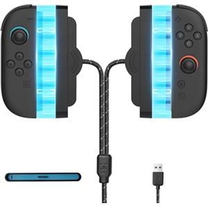 RunSnail Cavo di Ricarica per Joycon Switch 2, Accessori per Cavo di Ricarica Rapida per Joycon 2, Caricabatterie Magnetico per Joycon Con Attacco per Switch 2/Switch 2 OLED