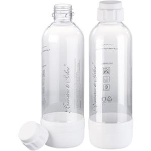 Rosenstein & Söhne gasatore d'acqua: bottiglia in PET per Dispenser di bevande, 1 litro, privo di BPA (soda spruzzatore con bottiglia d'acqua, beverage sparkling, stream)