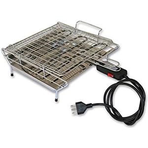 Stella Soc. Coop. Bistecchiera griglia elettrica in acciaio inossidabile 2000 Watt Made in Italy la Stella - G8