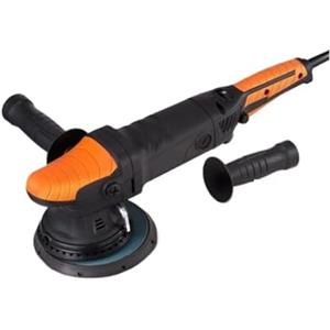 SHEHUALI Lucidatrice, Lucidatrice orbitale casuale elettrica a doppia azione, velocità variabile, for auto da 6 pollici, kit di lucidatura e ceratura