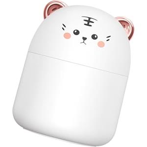 WOHPNLE Mini Umidificatore di Animale Simpatico, Portatile Alimentato Nebbia Fredda Aria Desktop Diffusore, USB Umidificatore Silenzioso per la Camera da Letto del Bambino, L'ufficio di Viaggio, la Casa