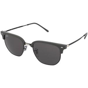 Ray-Ban New Clubmaster RB4416 6653B1 | Occhiali da Sole Graduati o Non Graduati | Prova Online | Unisex | Metallo | Browline | Nero, Grigio | Adrialenti