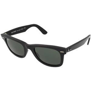Ray-Ban Wayfarer RB2140 - 901 | Occhiali da Sole Graduati o Non Graduati | Prova Online | Unisex | Plastica | Quadrati | Nero | Adrialenti