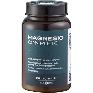 BIOS LINE Principium Magnesio Completo 400 g - Integratore in polvere da 4 fonti diverse per supportare il sistema nervoso e ridurre la stanchezza