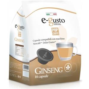 Pop Caffè Ginseng - Capsule Compatibili Nescafé Dolce Gusto, Energizzante e Dolce, Disponibili in Diverse Confezioni