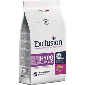 Exclusion Hypoallergenic Maiale E Piselli 12 Kg