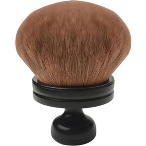 Licsaliwe Pennello autoabbronzante grande per il corpo, 7,4 cm di diametro, applicatore abbronzante a testa larga, kabuki ovale, applicatore portatile per sfumare e sfocare la pelle per gambe/braccia