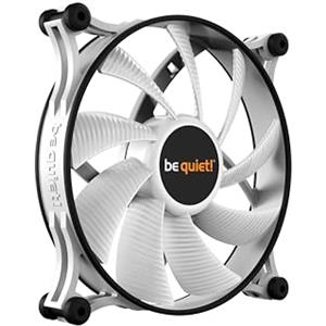 be quiet! Shadow Wings 2 140mm White Gaming PC Case Ventola silenziosa | Rumorosità massima di 14,7dB(A), sistema di installazione antivibrante, tecnologia dei cuscinetti Rifle di alta qualità