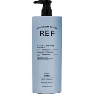 REF Intense Hydrate Shampoo 1000 ml - Shampoo idratante senza solfati con olio di cocco e proteine vegetali