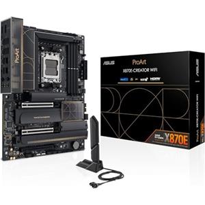 ASUS PROART X870E-CREATOR WIFI, Scheda Madre AMD EATX, Slot DDR5, Nera
