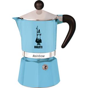 Bialetti Moka Rainbow - 3 Tazzine - Azzurro