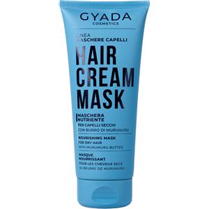 Gyada Cosmetics Maschera Nutriente e Ristrutturante per Capelli Secchi con Burro di Murumuru e Arginina - 200ml