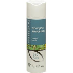Verdesativa Shampoo Antiforfora 200 ml - Formula Naturale con Canapa e Betulla, Azione Seboregolatrice e Lenitiva