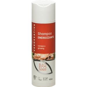 Verdesativa Shampoo Energizzante Canapa e Ginseng - Nutriente e Rinforzante per Capelli Deboli 200 ml