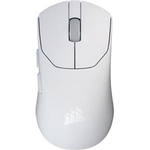 Corsair SABRE v2 PRO Ultraleggero Wireless FPS Mouse Gaming - 33.000 DPI, 36g di Peso, 8.000Hz Hyper-Polling, Interruttori Meccanici, Fino a 70 Ore di Durata della Batteria Wireless - Bianco