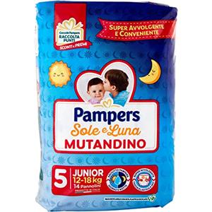 PAMPERS SOLE&LUNA MUTANDINA JUNIOR x14 pezzi