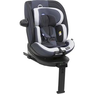 Chicco Everone I-Size, Seggiolino Auto con Base Isofix, Da 0 a 36 Kg, Da 40 a 150 cm, Omologato ECE R129/03, Girevole A 360° E Reclinabile, Gruppo 0+/1/2/3 Da 0 A 12 Anni