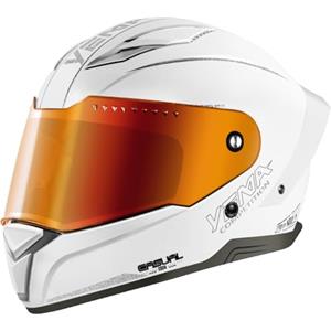 YEMA Casco da moto integrale per adulti, Casco unisex per ciclomotori e moto da strada con prese d'aria regolabili - Leggero e confortevole per scooter, cruiser YM-850