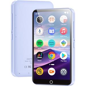 joliker Lettore MP3 da 96 GB con Bluetooth e WiFi, touchscreen da 4,02 pollici, lettore MP3 MP4, lettore portatile Android MP3 con Spotify, Audible, Amazon Music, Deezer, lettore musicale HiFi con