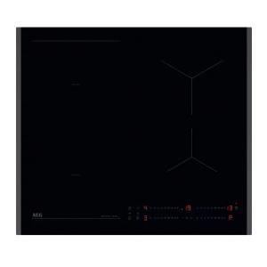AEG Serie 6000 NIO64B00FB Piano Cottura Induzione 60 cm 4 Zone Bridge con FlexiPower Management in Vetroceramica Nera