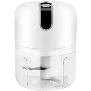 CAKEEYUM Tritatutto Elettrico Mini Tritatutto Elettrico Robot da Cucina e Frullatore, Ricarica USB Verdura Frutta Carne Aglio Cipolla per Casa, Ristoranti, Gadget da Cucina