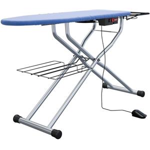 LELIT PA71N Carla asse da stiro con superficie riscaldata funzioni aspirante e soffiante con controllo a pedale 124x40 cm Funzione aspirante e soffiante