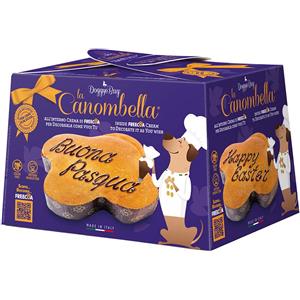 Doggye Bag La Canombella - Snack per Cani 120 gr con Crema di Freecoa, Colomba di Pasqua Senza Cacao