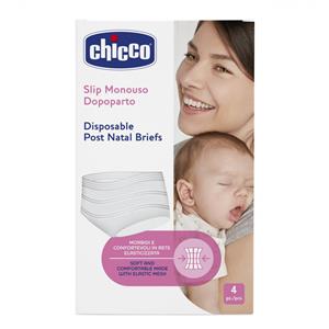 CHICCO Slip Monouso Dopo Parto in Rete Elastica Taglia Unica - Confortevole, Igienico e Ideale per Post Cesareo
