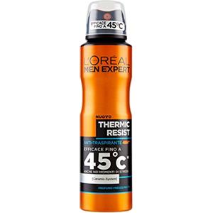L'Oréal Paris Men Expert Deodorante Spray Thermic Resist 150ml - Anti-Traspirante 48H, Efficace fino a 45°C